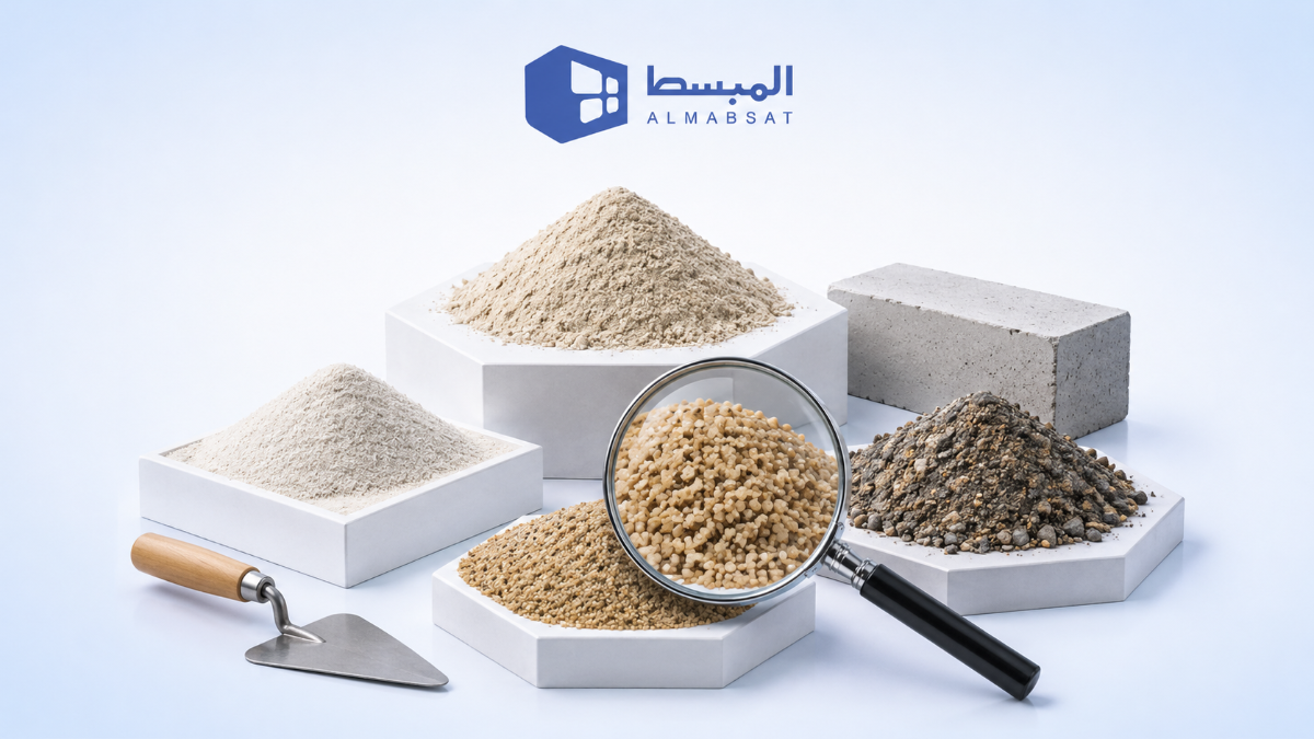 رحلة في عالم البناء: أسرار أنواع الرمل المستخدم في الخرسانة